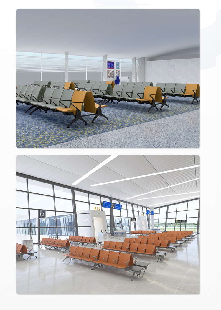 PU机场椅/等候椅/排椅-SJ9501(图3) undefined